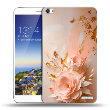 Пластиковый чехол на Huawei MediaPad X1 7.0 с принтом женский Пластиковый чехол на Huawei MediaPad X1 7.0 с принтом женский