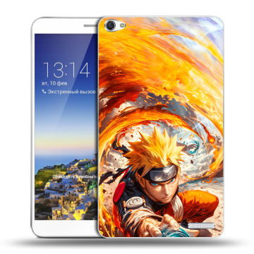 Пластиковый чехол на Huawei MediaPad X1 7.0 с принтом Аниме Наруто Naruto