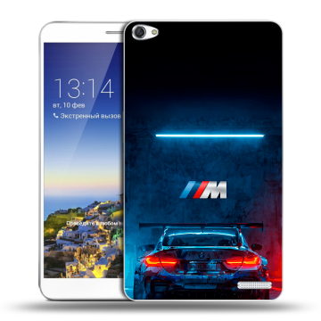 Пластиковый чехол на Huawei MediaPad X1 7.0 с принтом BMW БМВ