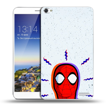 Пластиковый чехол на Huawei MediaPad X1 7.0 с принтом Spiderman Человек паук Пластиковый чехол на Huawei MediaPad X1 7.0 с принтом Spiderman Человек паук