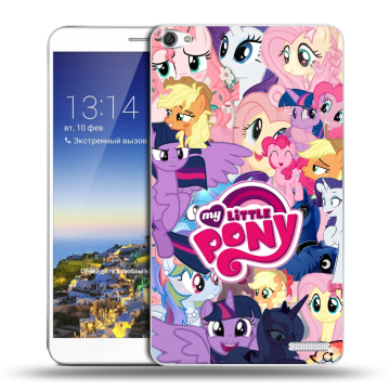 Пластиковый чехол на Huawei MediaPad X1 7.0 с принтом My little pony Дружба чудо Пластиковый чехол на Huawei MediaPad X1 7.0 с принтом My little pony Дружба чудо