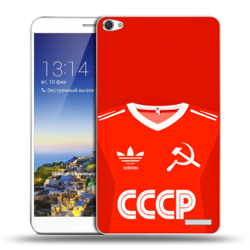 Пластиковый чехол на Huawei MediaPad X1 7.0 с принтом Флаг Герб СССР Пластиковый чехол на Huawei MediaPad X1 7.0 с принтом Флаг Герб СССР