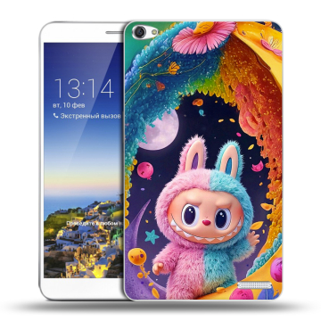 Пластиковый чехол на Huawei MediaPad X1 7.0 с принтом Labubu Лабубу Пластиковый чехол на Huawei MediaPad X1 7.0 с принтом Labubu Лабубу