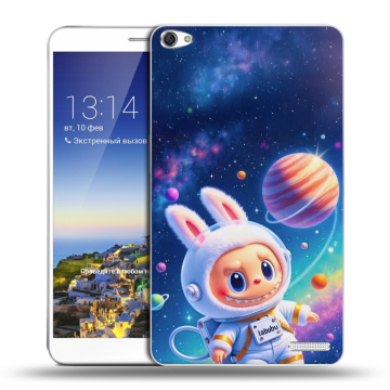 Пластиковый чехол на Huawei MediaPad X1 7.0 с принтом Labubu Лабубу