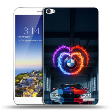 Пластиковый чехол на Huawei MediaPad X1 7.0 с принтом BMW БМВ