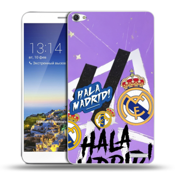 Пластиковый чехол на Huawei MediaPad X1 7.0 с принтом Real Madrid Реал Мадрид