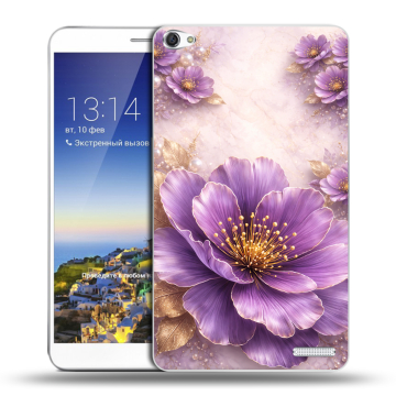 Пластиковый чехол на Huawei MediaPad X1 7.0 с принтом женский