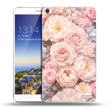 Пластиковый чехол на Huawei MediaPad X1 7.0 с принтом женский
