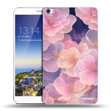 Пластиковый чехол на Huawei MediaPad X1 7.0 с принтом женский Пластиковый чехол на Huawei MediaPad X1 7.0 с принтом женский