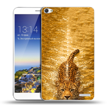 Пластиковый чехол на Huawei MediaPad X1 7.0 с принтом женский