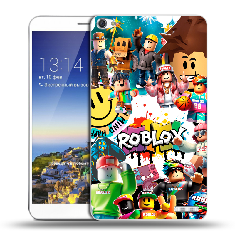 Пластиковый чехол на Huawei MediaPad X1 7.0 с принтом Roblox Роблокс Пластиковый чехол на Huawei MediaPad X1 7.0 с принтом Roblox Роблокс