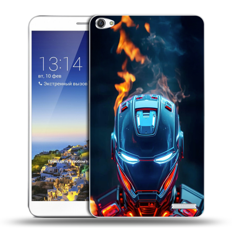 Пластиковый чехол на Huawei MediaPad X1 7.0 с принтом IronMan Железный человек Пластиковый чехол на Huawei MediaPad X1 7.0 с принтом IronMan Железный человек