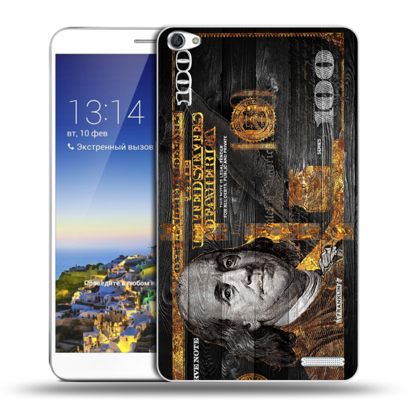 Пластиковый чехол на планшета Huawei MediaPad X1 7.0 с принтом Доллар деньги Пластиковый чехол на планшета Huawei MediaPad X1 7.0 с принтом Доллар деньги