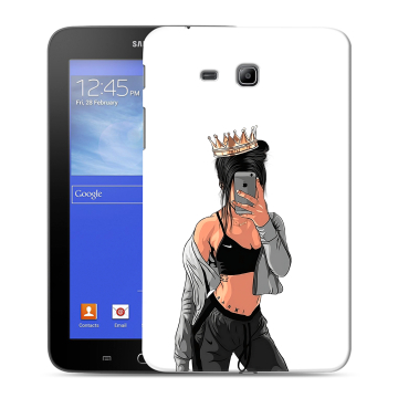 Силиконовый чехол на Samsung GALAXY Tab 3 Lite с принтом Женские принты Силиконовый чехол на Samsung GALAXY Tab 3 Lite с принтом Женские принты