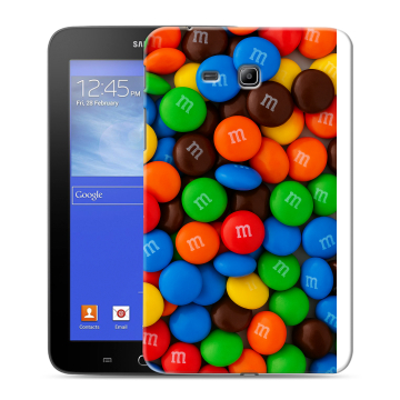Силиконовый чехол на Samsung GALAXY Tab 3 Lite с принтом Конфеты Силиконовый чехол на Samsung GALAXY Tab 3 Lite с принтом Конфеты