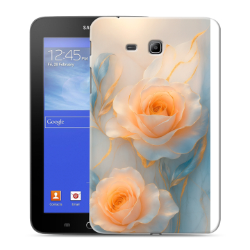 Силиконовый чехол на Samsung GALAXY Tab 3 Lite с принтом Женский Силиконовый чехол на Samsung GALAXY Tab 3 Lite с принтом Женский