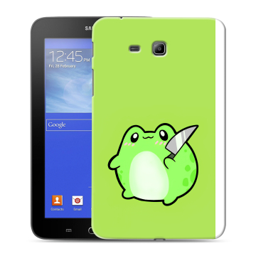 Силиконовый чехол на Samsung GALAXY Tab 3 Lite с принтом Лягушенок Силиконовый чехол на Samsung GALAXY Tab 3 Lite с принтом Лягушенок