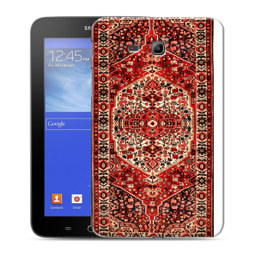 Силиконовый чехол на Samsung GALAXY Tab 3 Lite с принтом Ковер