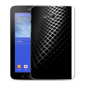 Силиконовый чехол на Samsung GALAXY Tab 3 Lite с принтом Текстура металла Силиконовый чехол на Samsung GALAXY Tab 3 Lite с принтом Текстура металла