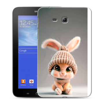 Силиконовый чехол на Samsung GALAXY Tab 3 Lite с принтом Кролик