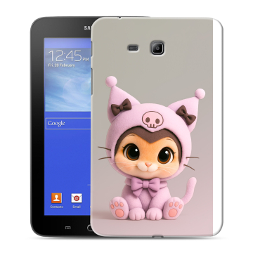 Силиконовый чехол на Samsung GALAXY Tab 3 Lite с принтом Куроми Kuromi Силиконовый чехол на Samsung GALAXY Tab 3 Lite с принтом Куроми Kuromi