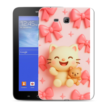 Силиконовый чехол на Samsung GALAXY Tab 3 Lite с принтом для девочек Силиконовый чехол на Samsung GALAXY Tab 3 Lite с принтом для девочек