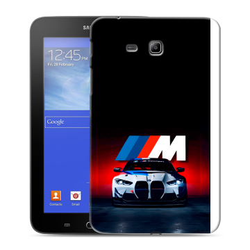 Силиконовый чехол на Samsung GALAXY Tab 3 Lite с принтом БМВ BMW