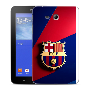 Силиконовый чехол на Samsung GALAXY Tab 3 Lite с принтом Барселона Barcelona Силиконовый чехол на Samsung GALAXY Tab 3 Lite с принтом Барселона Barcelona