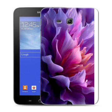 Силиконовый чехол на Samsung GALAXY Tab 3 Lite с принтом женский цветы Силиконовый чехол на Samsung GALAXY Tab 3 Lite с принтом женский цветы