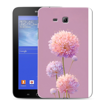 Силиконовый чехол на Samsung GALAXY Tab 3 Lite с принтом Цветы Силиконовый чехол на Samsung GALAXY Tab 3 Lite с принтом Цветы