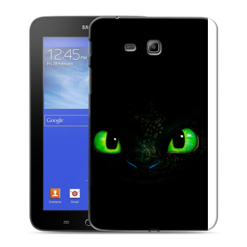 Силиконовый чехол на Samsung GALAXY Tab 3 Lite с принтом Как приручить дракона Силиконовый чехол на Samsung GALAXY Tab 3 Lite с принтом Как приручить дракона