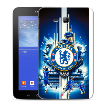 Силиконовый чехол на Samsung GALAXY Tab 3 Lite с принтом Chelsea Челси Силиконовый чехол на Samsung GALAXY Tab 3 Lite с принтом Chelsea Челси