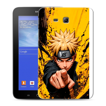 Силиконовый чехол на Samsung GALAXY Tab 3 Lite с принтом Naruto Наруто Силиконовый чехол на Samsung GALAXY Tab 3 Lite с принтом Naruto Наруто