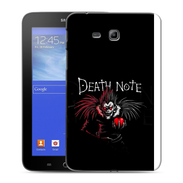 Силиконовый чехол на Samsung GALAXY Tab 3 Lite с принтом Death note Тетрадь смерти Силиконовый чехол на Samsung GALAXY Tab 3 Lite с принтом Death note Тетрадь смерти