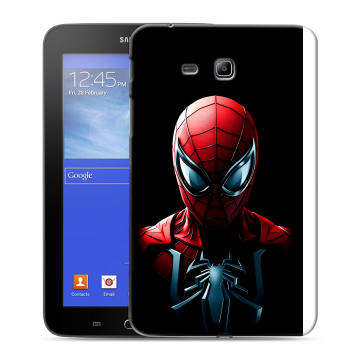 Силиконовый чехол на Samsung GALAXY Tab 3 Lite с принтом Spiderman Человек паук