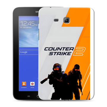 Силиконовый чехол на Samsung GALAXY Tab 3 Lite с принтом Counter Strike Силиконовый чехол на Samsung GALAXY Tab 3 Lite с принтом Counter Strike