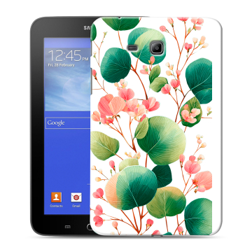 Силиконовый чехол на Samsung GALAXY Tab 3 Lite с принтом женский Силиконовый чехол на Samsung GALAXY Tab 3 Lite с принтом женский