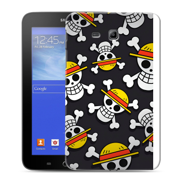 Силиконовый чехол на Samsung GALAXY Tab 3 Lite с принтом One Piece Ван Пис Силиконовый чехол на Samsung GALAXY Tab 3 Lite с принтом One Piece Ван Пис