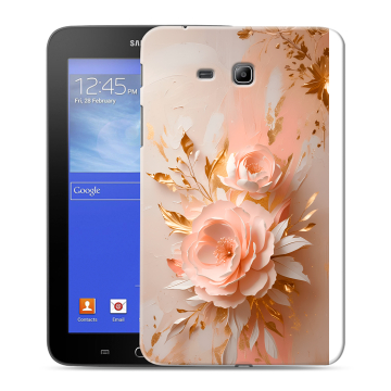 Силиконовый чехол на Samsung GALAXY Tab 3 Lite с принтом женский Силиконовый чехол на Samsung GALAXY Tab 3 Lite с принтом женский