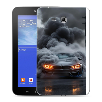 Силиконовый чехол на Samsung GALAXY Tab 3 Lite с принтом BMW БМВ