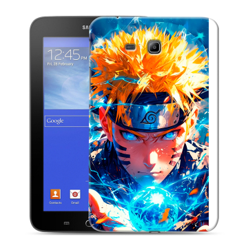 Силиконовый чехол на Samsung GALAXY Tab 3 Lite с принтом Аниме Наруто Naruto Силиконовый чехол на Samsung GALAXY Tab 3 Lite с принтом Аниме Наруто Naruto