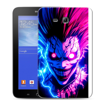 Силиконовый чехол на Samsung GALAXY Tab 3 Lite с принтом Death note Тетрадь смерти Силиконовый чехол на Samsung GALAXY Tab 3 Lite с принтом Death note Тетрадь смерти