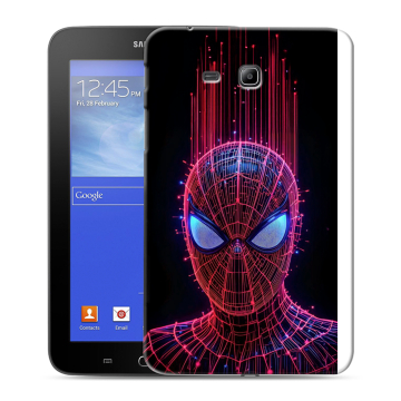 Силиконовый чехол на Samsung GALAXY Tab 3 Lite с принтом Spiderman Человек паук Силиконовый чехол на Samsung GALAXY Tab 3 Lite с принтом Spiderman Человек паук
