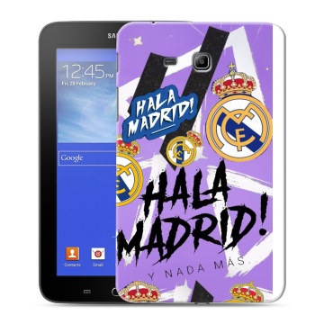 Силиконовый чехол на Samsung GALAXY Tab 3 Lite с принтом Real Madrid Реал Мадрид Силиконовый чехол на Samsung GALAXY Tab 3 Lite с принтом Real Madrid Реал Мадрид