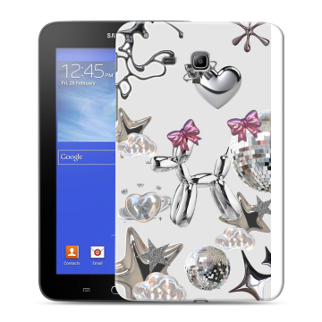 Силиконовый чехол на Samsung GALAXY Tab 3 Lite с принтом Y2K Силиконовый чехол на Samsung GALAXY Tab 3 Lite с принтом Y2K
