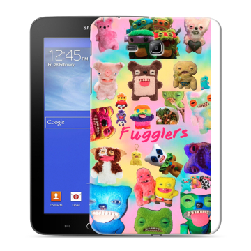 Силиконовый чехол на Samsung GALAXY Tab 3 Lite с принтом Флагер Fuggler