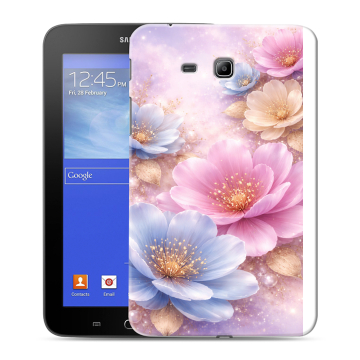 Силиконовый чехол на Samsung GALAXY Tab 3 Lite с принтом женский