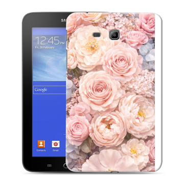 Силиконовый чехол на Samsung GALAXY Tab 3 Lite с принтом женский