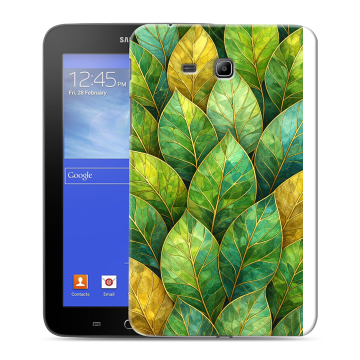 Силиконовый чехол на Samsung GALAXY Tab 3 Lite с принтом женский