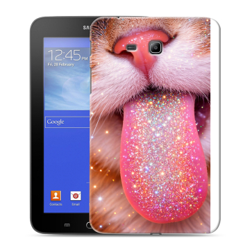 Силиконовый чехол на Samsung GALAXY Tab 3 Lite с принтом для девочек Силиконовый чехол на Samsung GALAXY Tab 3 Lite с принтом для девочек